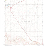 United States Geological Survey Conrad NW, OK (1971, 24000-Scale) digital map