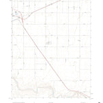 United States Geological Survey Conrad NW, OK (2022, 24000-Scale) digital map