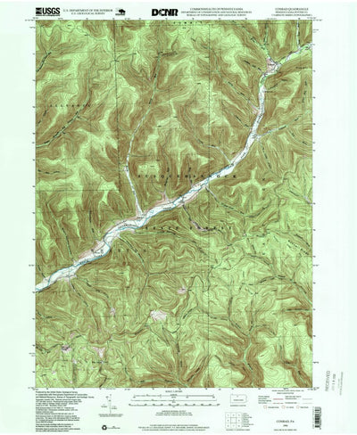 United States Geological Survey Conrad, PA (1994, 24000-Scale) digital map