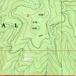 United States Geological Survey Conrad Peak, ID (1995, 24000-Scale) digital map
