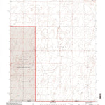 United States Geological Survey Conrad SW, OK-TX (1998, 24000-Scale) digital map