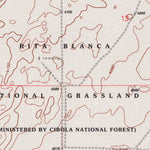 United States Geological Survey Conrad SW, OK-TX (1998, 24000-Scale) digital map