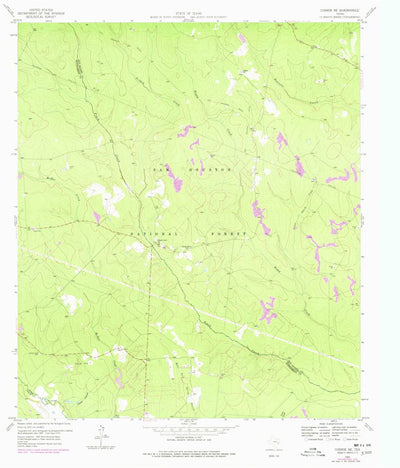 United States Geological Survey Conroe NE, TX (1959, 24000-Scale) digital map