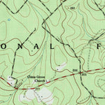 United States Geological Survey Conroe NE, TX (1997, 24000-Scale) digital map