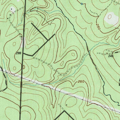 United States Geological Survey Conroe NE, TX (1997, 24000-Scale) digital map