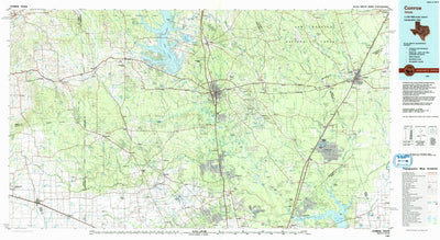 United States Geological Survey Conroe, TX (1985, 100000-Scale) digital map