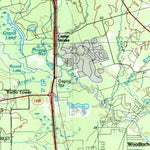 United States Geological Survey Conroe, TX (1985, 100000-Scale) digital map