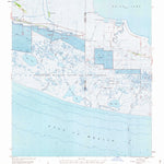 United States Geological Survey Constance Bayou, LA (1955, 62500-Scale) digital map