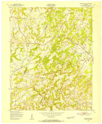 United States Geological Survey Constantine, KY (1949, 24000-Scale) digital map