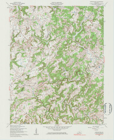 United States Geological Survey Constantine, KY (1960, 24000-Scale) digital map