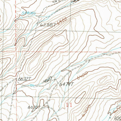 United States Geological Survey Contact, NV (1989, 24000-Scale) digital map