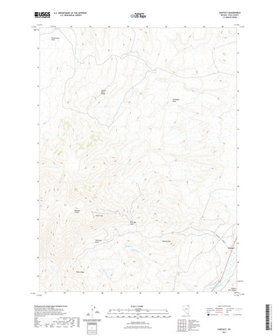 United States Geological Survey Contact, NV (2021, 24000-Scale) digital map