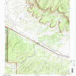 United States Geological Survey Continental Divide, NM (1995, 24000-Scale) digital map
