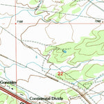 United States Geological Survey Continental Divide, NM (1995, 24000-Scale) digital map