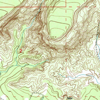 United States Geological Survey Continental Divide, NM (1995, 24000-Scale) digital map