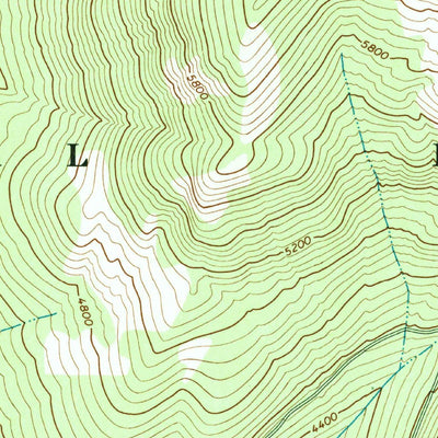 United States Geological Survey Continental Mountain, ID (1968, 24000-Scale) digital map