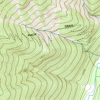 United States Geological Survey Continental Mountain, ID (1968, 24000-Scale) digital map