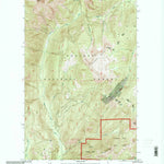 United States Geological Survey Continental Mountain, ID (1996, 24000-Scale) digital map