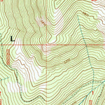 United States Geological Survey Continental Mountain, ID (1996, 24000-Scale) digital map