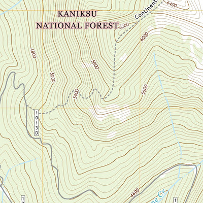 United States Geological Survey Continental Mountain, ID (2020, 24000-Scale) digital map