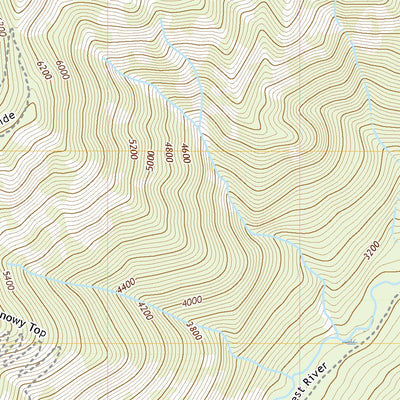 United States Geological Survey Continental Mountain, ID (2020, 24000-Scale) digital map