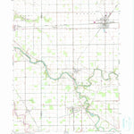 United States Geological Survey Continental, OH (1960, 24000-Scale) digital map