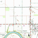 United States Geological Survey Continental, OH (1960, 24000-Scale) digital map
