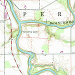 United States Geological Survey Continental, OH (1960, 24000-Scale) digital map