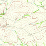 United States Geological Survey Continental Ranch, TX (1969, 24000-Scale) digital map
