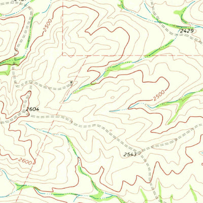 United States Geological Survey Continental Ranch, TX (1969, 24000-Scale) digital map