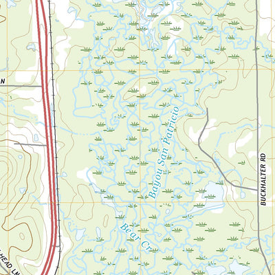 United States Geological Survey Converse, LA (2020, 24000-Scale) digital map