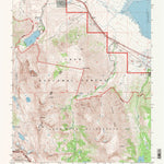 United States Geological Survey Convict Lake, CA (1994, 24000-Scale) digital map