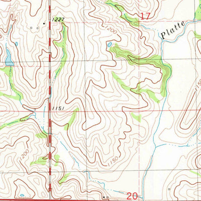 United States Geological Survey Conway, IA (1980, 24000-Scale) digital map
