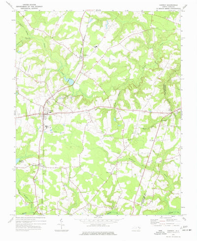 United States Geological Survey Conway, NC (1973, 24000-Scale) digital map