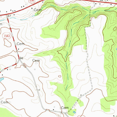 United States Geological Survey Conway, NC (1973, 24000-Scale) digital map