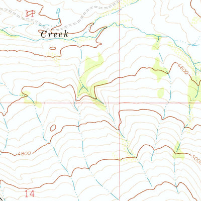 United States Geological Survey Conway Ridge, MT (1971, 24000-Scale) digital map