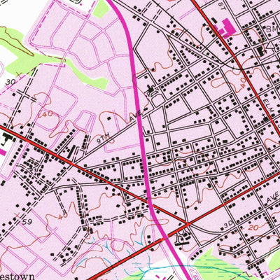 United States Geological Survey Conway, SC (1943, 24000-Scale) digital map