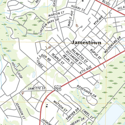 United States Geological Survey Conway, SC (2020, 24000-Scale) digital map