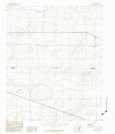 United States Geological Survey Conway, TX (1983, 24000-Scale) digital map