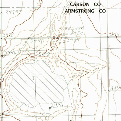 United States Geological Survey Conway, TX (1983, 24000-Scale) digital map