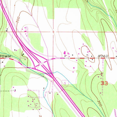 United States Geological Survey Conway, WA (1956, 24000-Scale) digital map