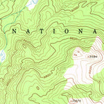 United States Geological Survey Cony Mountain, WY (1953, 24000-Scale) digital map