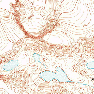 United States Geological Survey Cony Mountain, WY (1953, 24000-Scale) digital map