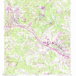 United States Geological Survey Conyers, GA (1956, 24000-Scale) digital map