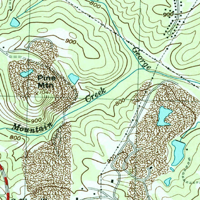 United States Geological Survey Conyers, GA (1999, 24000-Scale) digital map