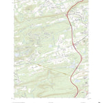 United States Geological Survey Conyngham, PA (2023, 24000-Scale) digital map