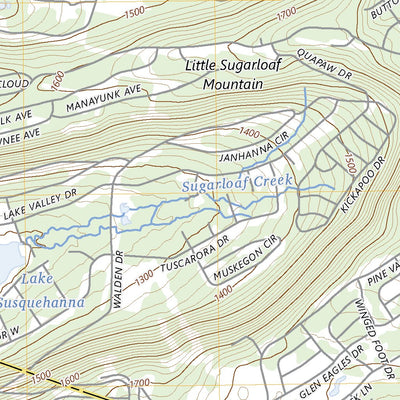 United States Geological Survey Conyngham, PA (2023, 24000-Scale) digital map
