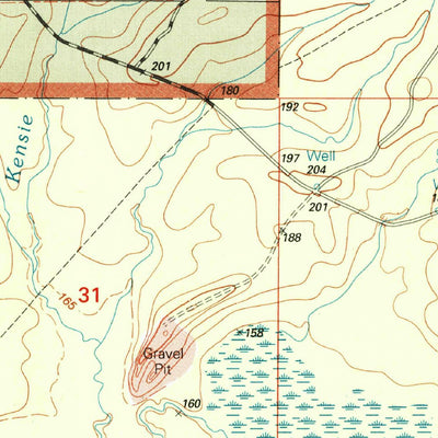 United States Geological Survey Coochie Brake, LA (2003, 24000-Scale) digital map
