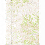 United States Geological Survey Cook Creek Butte, MT (1967, 24000-Scale) digital map