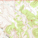 United States Geological Survey Cook Creek Butte, MT (1967, 24000-Scale) digital map